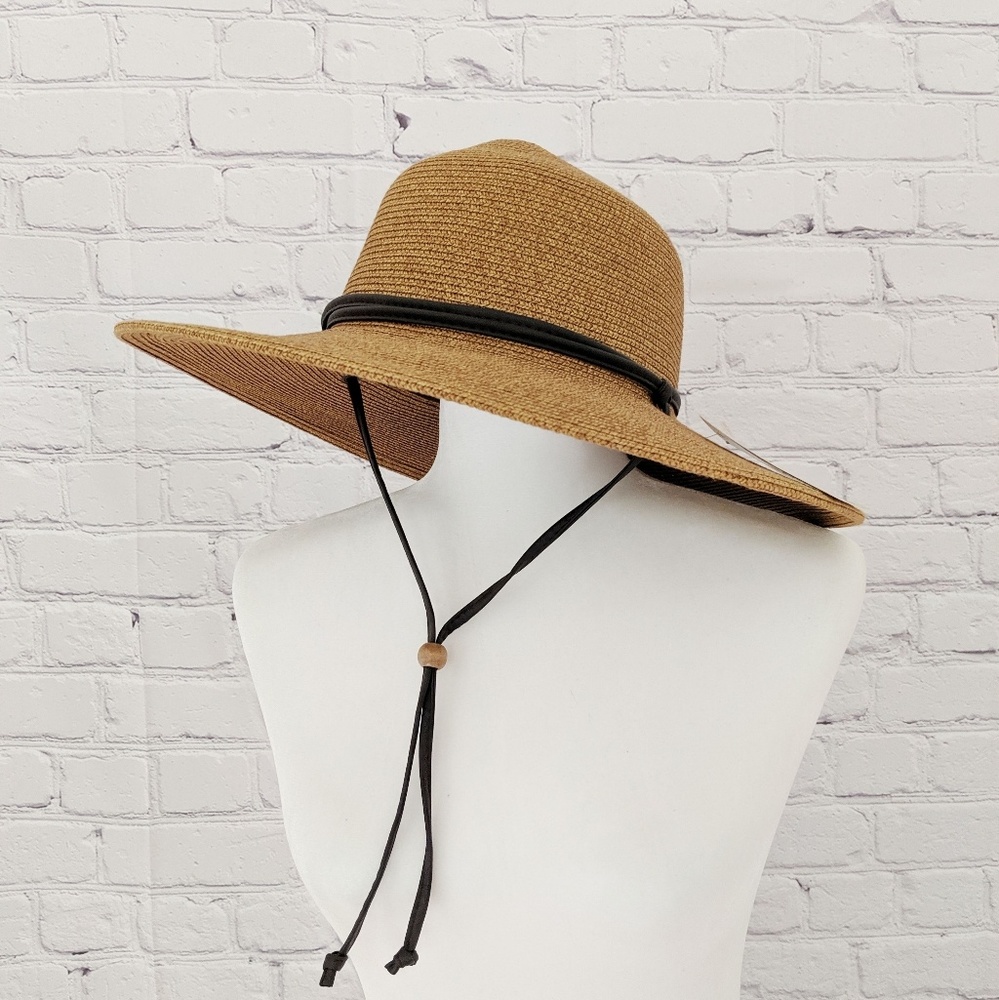 NWT Sloggers Wide Brim Braided Garden Hat